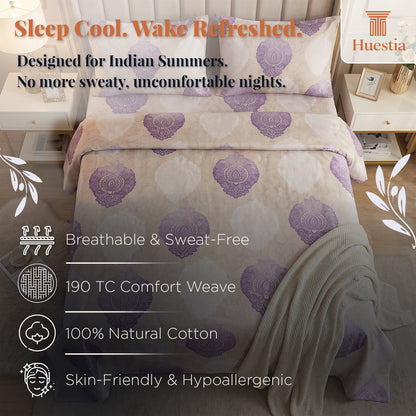 Lavender Aangan Paisley