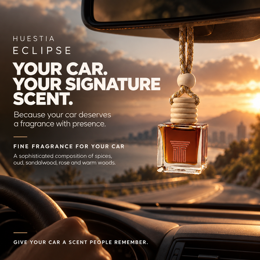 Eclipse Fine Fragrance for Car | Oud, Sandalwood, Amber & Smoky Spiced Scent