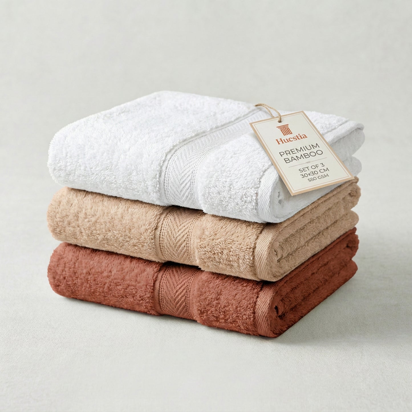 Beige, Brown, White