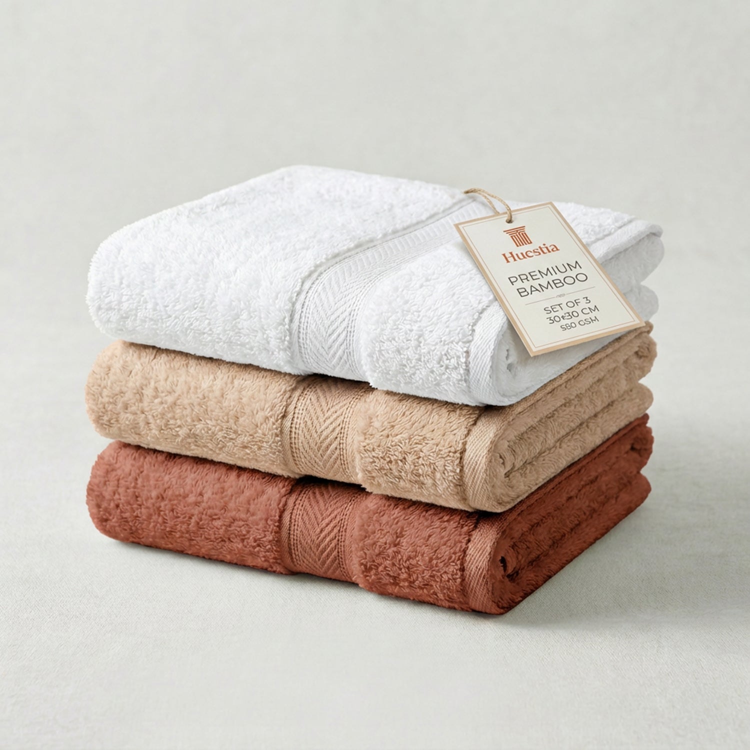 Beige, Brown, White