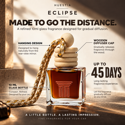 Eclipse Fine Fragrance for Car | Oud, Sandalwood, Amber & Smoky Spiced Scent