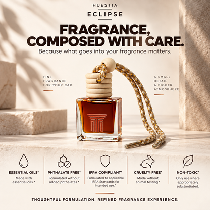 Eclipse Fine Fragrance for Car | Oud, Sandalwood, Amber & Smoky Spiced Scent