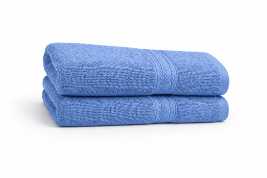 Huestia Hand Towel – 100% Cotton, (41 × 60 cm) 540 GSM - Pack of 2